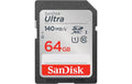 SanDisk SDXC Card Ultra 64GB Lesen 140MB/s, UHS-I U1 , Class 10