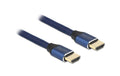 Delock Ultra High Speed HDMI Kabel 8K 60Hz, zertifiziert, 1m, blau