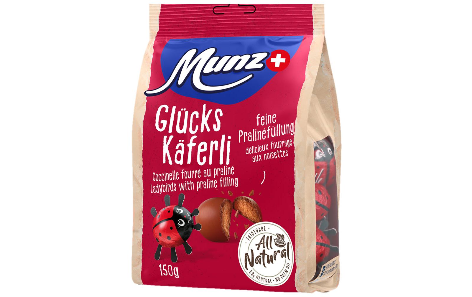 Munz Glueckskäfer Beutel 150g