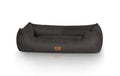 Knuffelwuff Bett Dreamline schwarz Gr.M-L Velour, 85x63cm