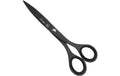 Läufer Universalschere schwarz 17 cm, gummierter Griff, Metall