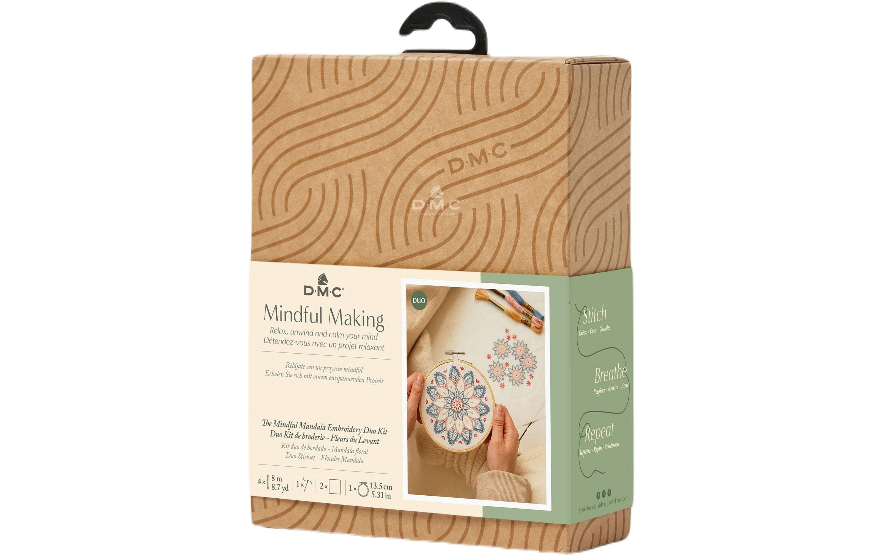 DMC Mindful Making Stick-Set Blumen-Mandala