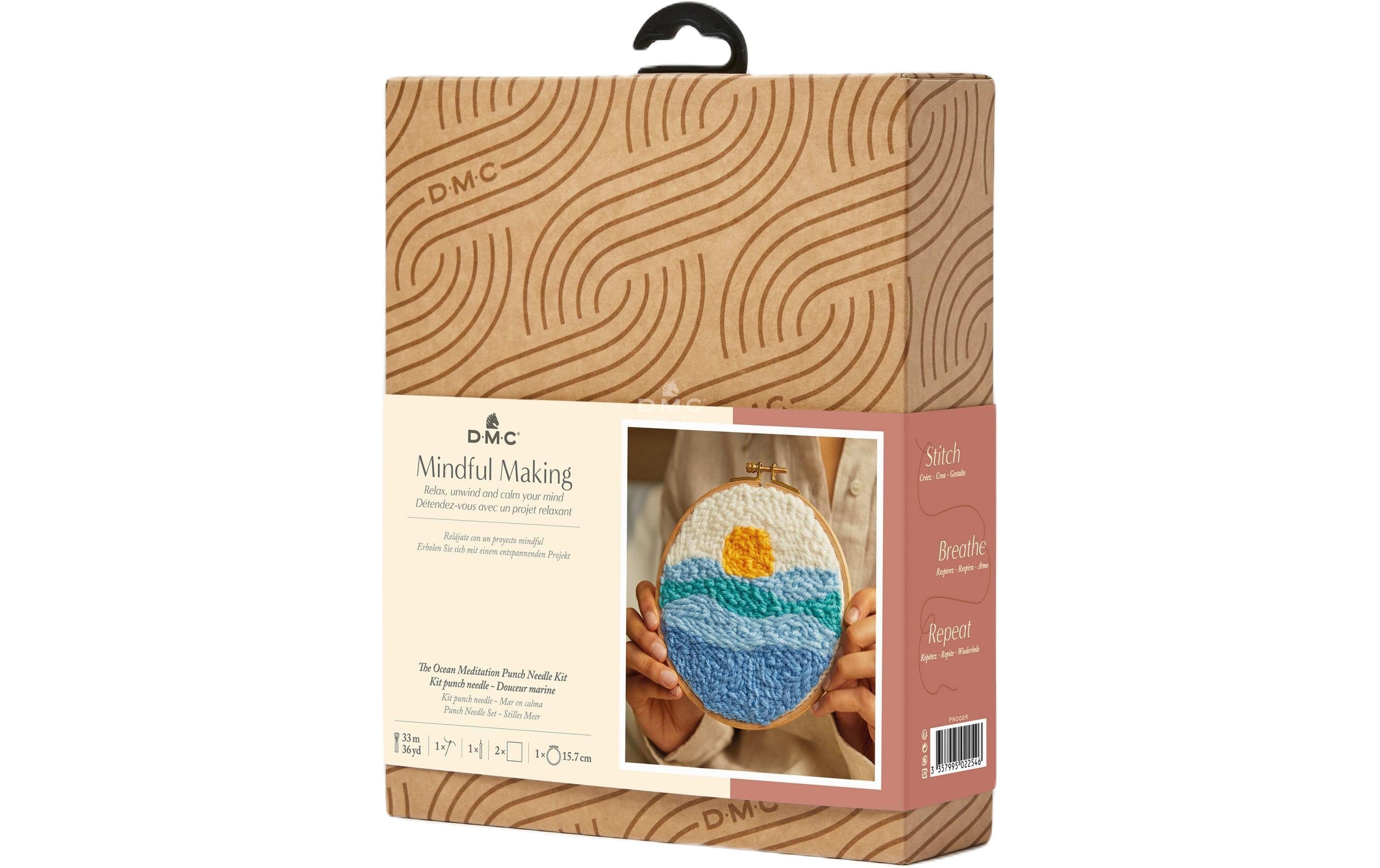DMC Mindful Making Punch Needle Set Wasserwelt