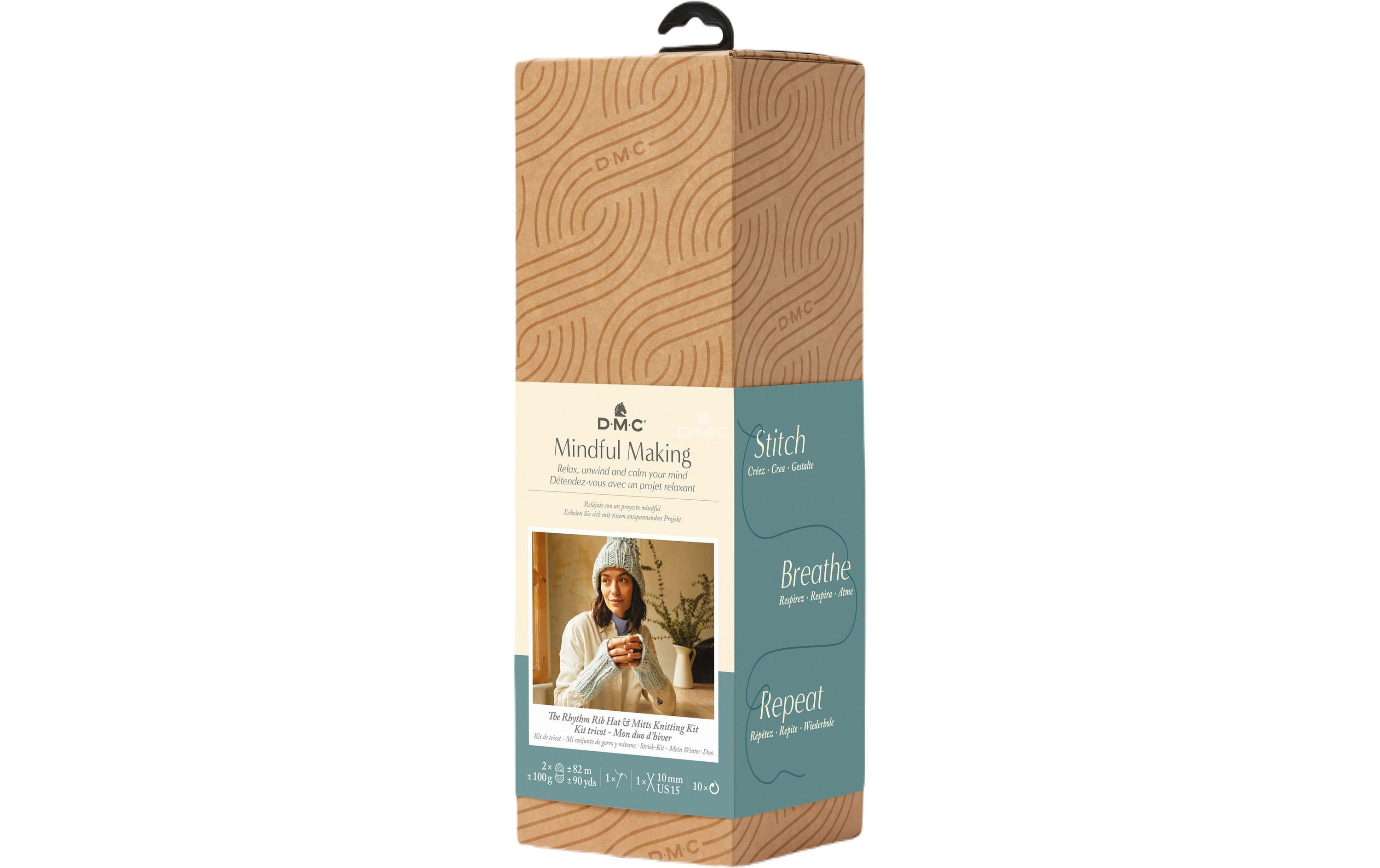 DMC Mindful Making Strick-Set Mütze und Pulswärmer