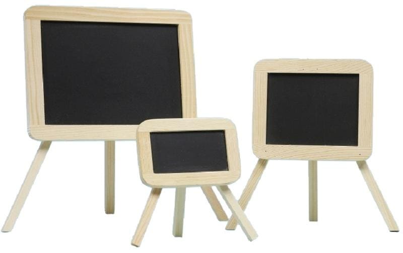 Hobbyfun Mini-Utensilien Schultafel 10 x 8.5 x 14 cm