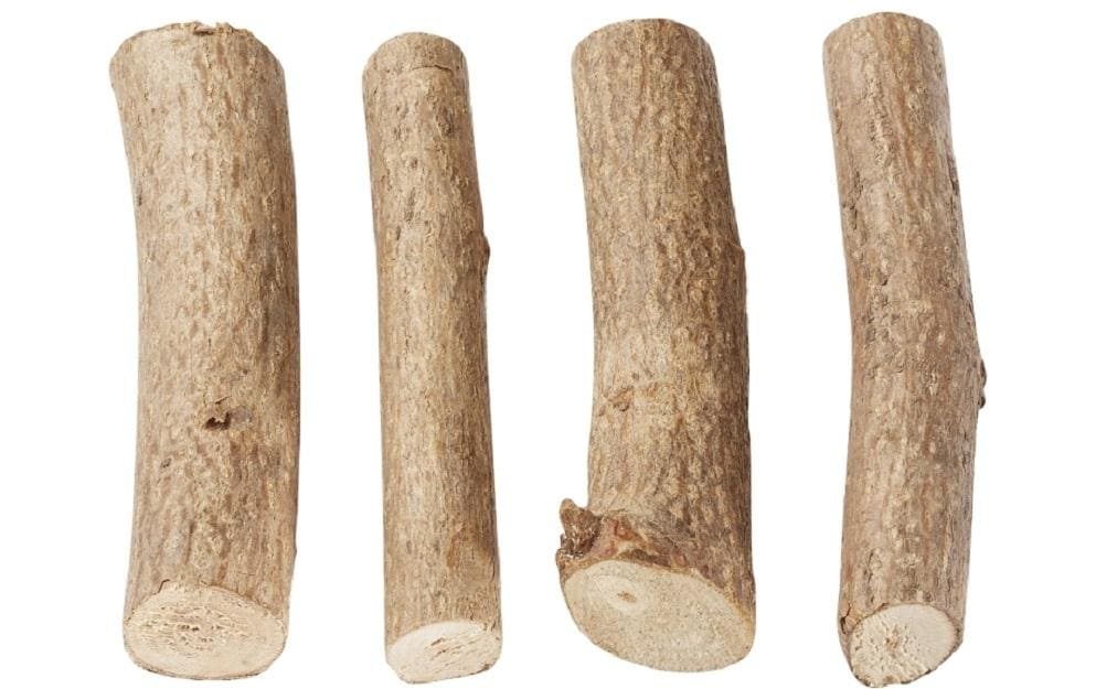 Hobbyfun Mini-Utensilien Holz Stämmchen 7 cm, 8 Stück