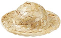 Hobbyfun Mini-Kleidung Strohhut 5 cm, 2 Stück