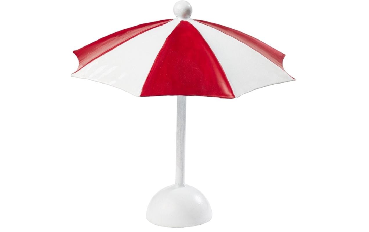 Hobbyfun Mini-Utensilien Sonnenschirm r/w 10 x 10 cm
