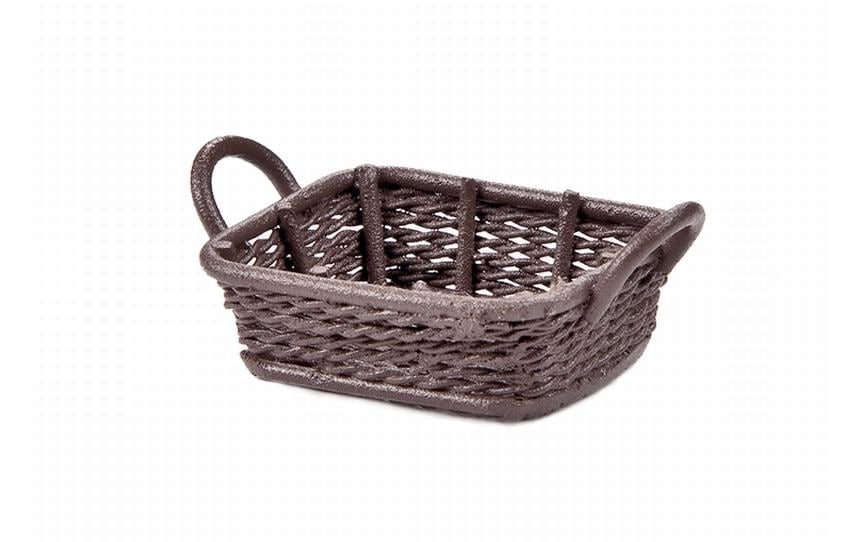 Hobbyfun Mini-Utensilien Körbchen I braun 3 cm