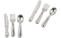 Hobbyfun Mini-Küche Besteck 12-teilig 2 cm, silber