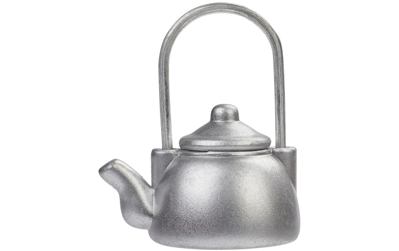 Hobbyfun Mini-Küche Teekanne silber 2.7cm