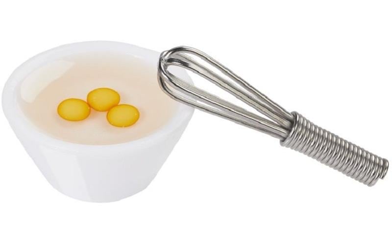 Hobbyfun Mini-Küche Rührschüssel Schneeb. 1 + 3 cm