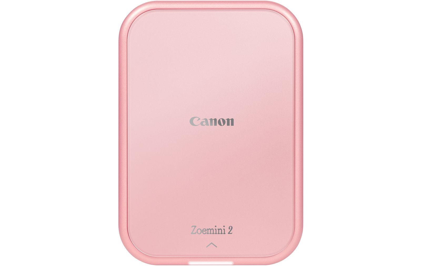 Canon Zoemini 2 rosegold, Zink Zero Ink, 313 x 500dpi, Bluetooth, Mini Print App,
