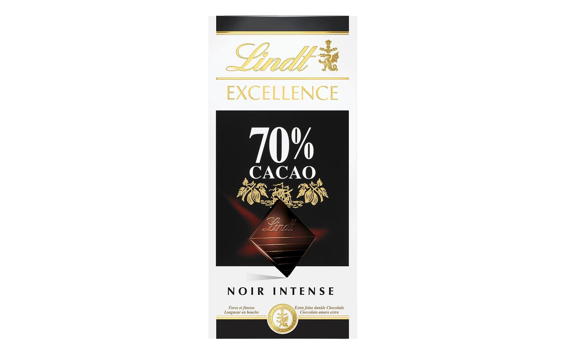 Lindt EXCELLENCE Tafelschokolade Dunkel 70% Kakao 100g