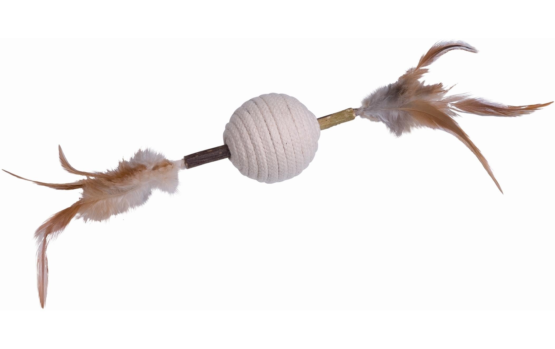Nobby Matatabi Stick mit Rasselball 28cm