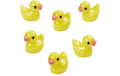 Hobbyfun Mini-Utensilien Badeente gelb 1.5 cm, 6 Stück