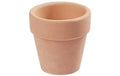 Hobbyfun Mini-Garten Blumentopf Terrakotta 3 x 3 cm, 3 Stück