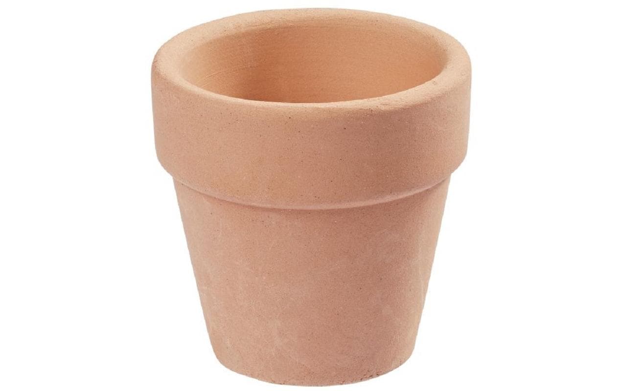 Hobbyfun Mini-Garten Blumentopf Terrakotta 3 x 3 cm, 3 Stück