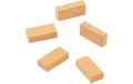 Hobbyfun Mini-Haus Ziegelsteine 1.6 x 0.8 x 0.45 cm, 10 Stück