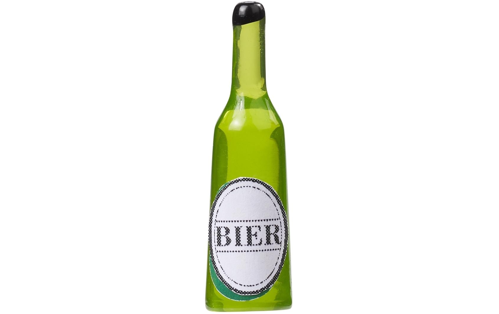 Hobbyfun Mini-Getränk Bierflasche 3.5 x 1 cm, 4 Stück