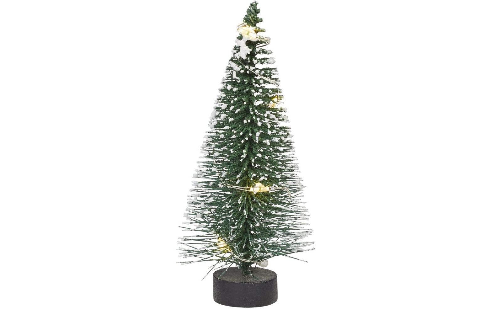 Hobbyfun Mini-Garten Tannen mit LED g/w 8 cm