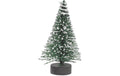 Hobbyfun Mini-Garten Tanne grün/weiss 6 cm, 2 Stück