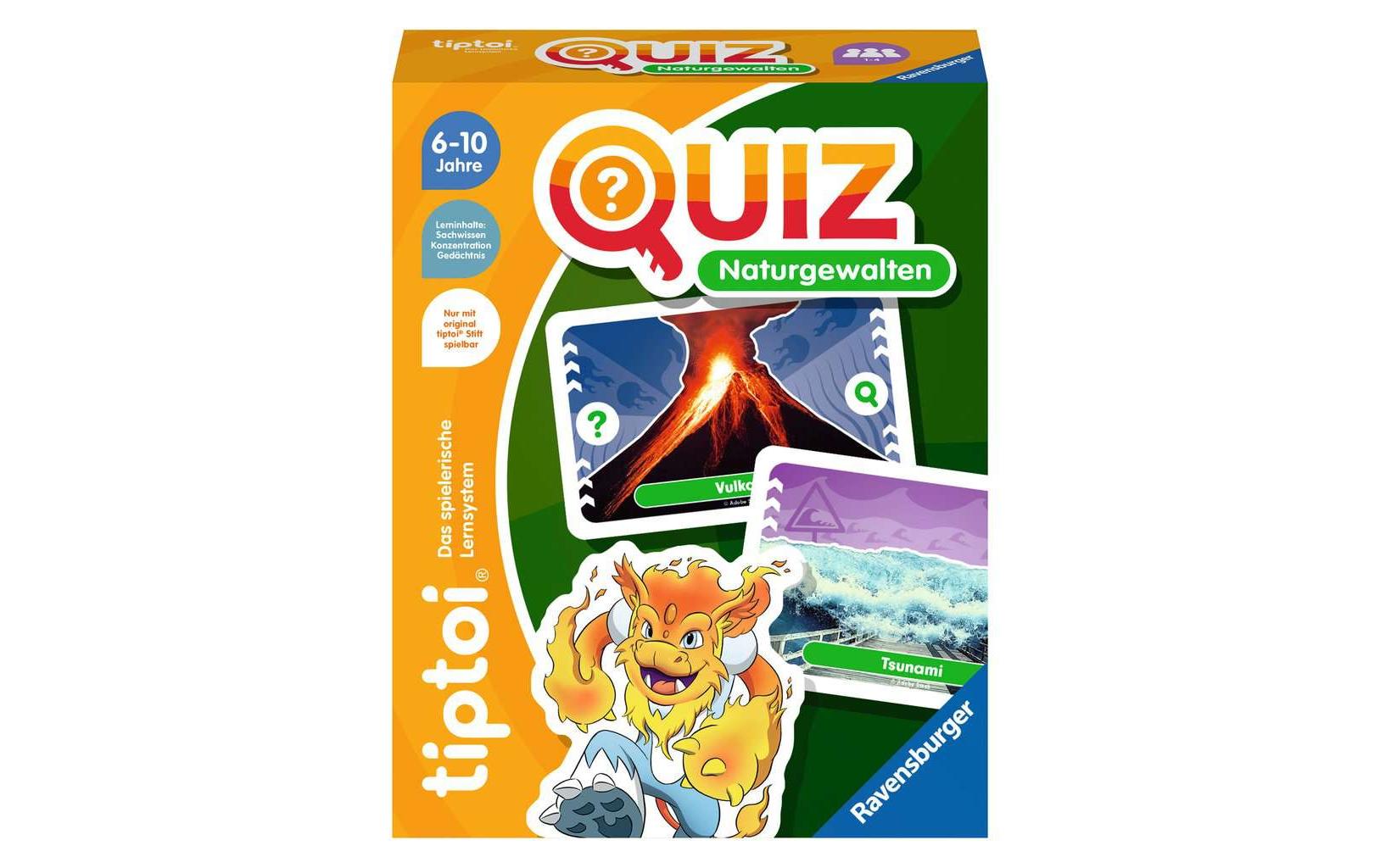 tiptoi Quiz Naturgewalten Alter ab: 6+