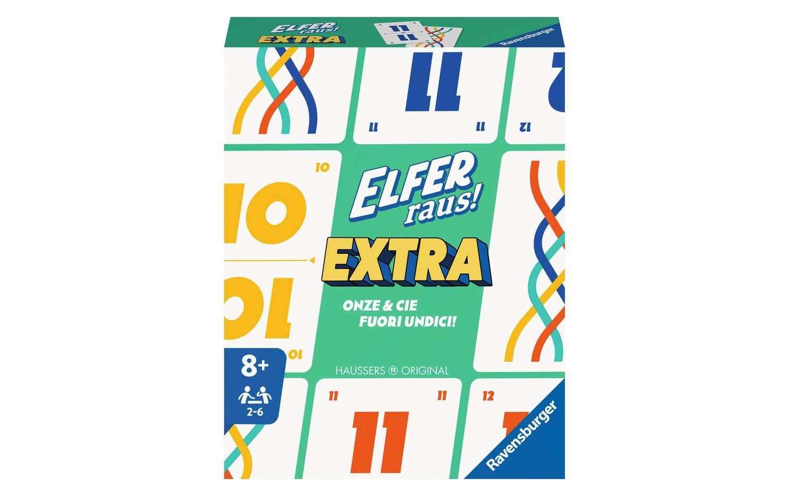 Kartenspiel Elfer raus! Extra Alter ab: 8+