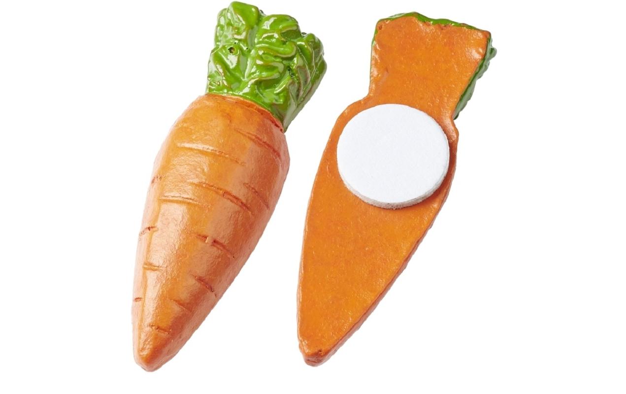 Hobbyfun Mini-Garten Karotten 3.5 cm, 2 Stück