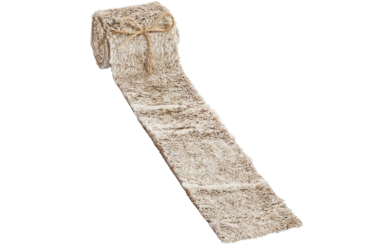 Hobbyfun Mini-Utensilien Kunstfell Band 8 cm x 2 m, beige