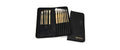 HOLA Strichzieher Set in Pinselmappe HOLA-Logo gold