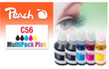 Peach Canon CISS GI-56, Multi-Pack+ 2x170, 3x70 ml,2x6000, 3x14000 S.