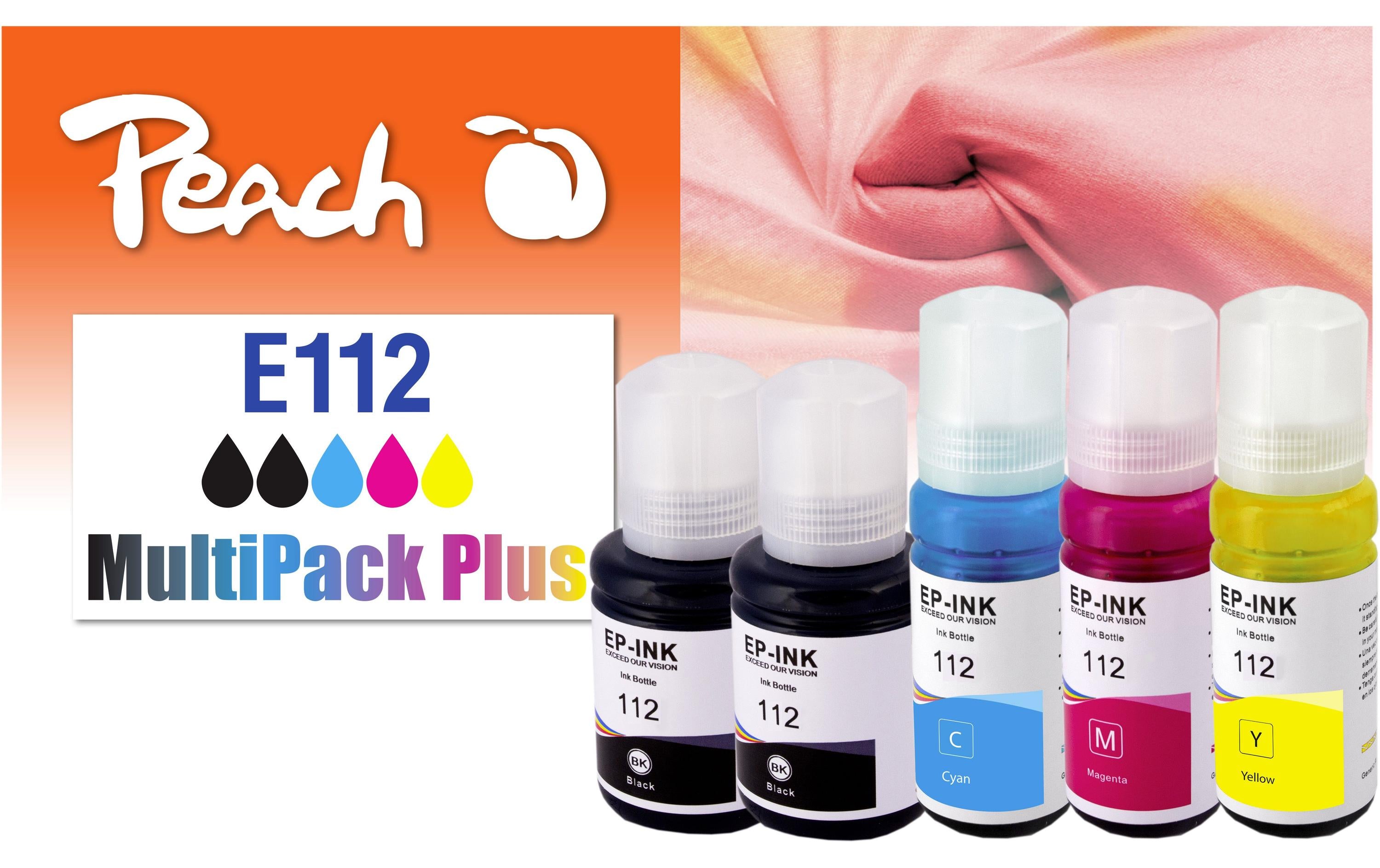 Peach Epson CISS 112,MP+,T06C1-4 2x127, 3x70 ml,2x7500, 3x6000 S.