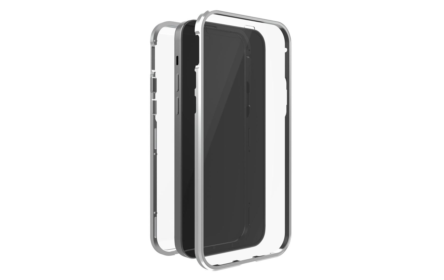 Black Rock Cover 360° Glass für Apple iPhone 14 Pro Max, Silber