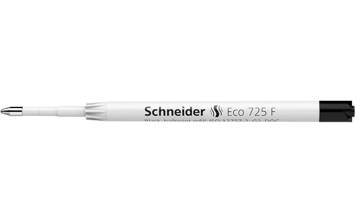 Schneider Mine Eco 725 F, schwarz Strichstärke Fein (F), 10 Stück