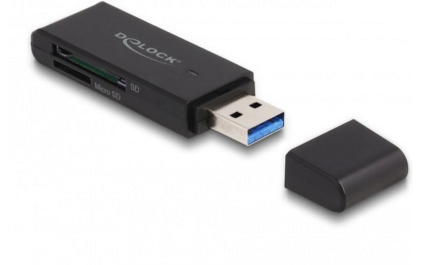 DeLock 91002 Card Reader SuperSpeed USB 5 Gbps für SD und Micro SD