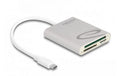 DeLock 91005 Card Reader USB Typ-C für Compact Falsh, SD oder Micro SD