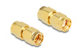 Delock Adapter RP-SMA zu RP-SMA Stecker zu Stecker