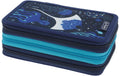 Herlitz Etui Triple gefüllt, 31-teilig Deep Ocean