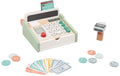Spielba Kasse mit Scanner + Holzrechner Alter: 3+