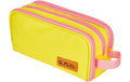 Herlitz Doppelfaulenzer Neon uni gelb/rosa