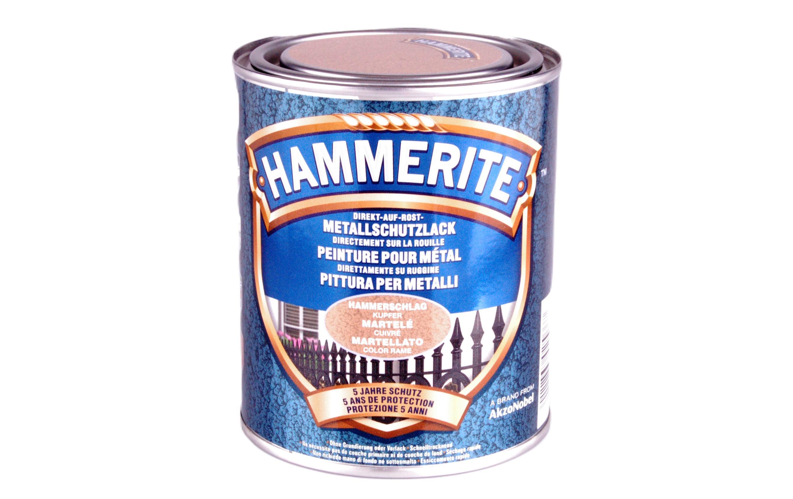 Hammerite Metall-Schutzlack HS kupfer Hammerschlag