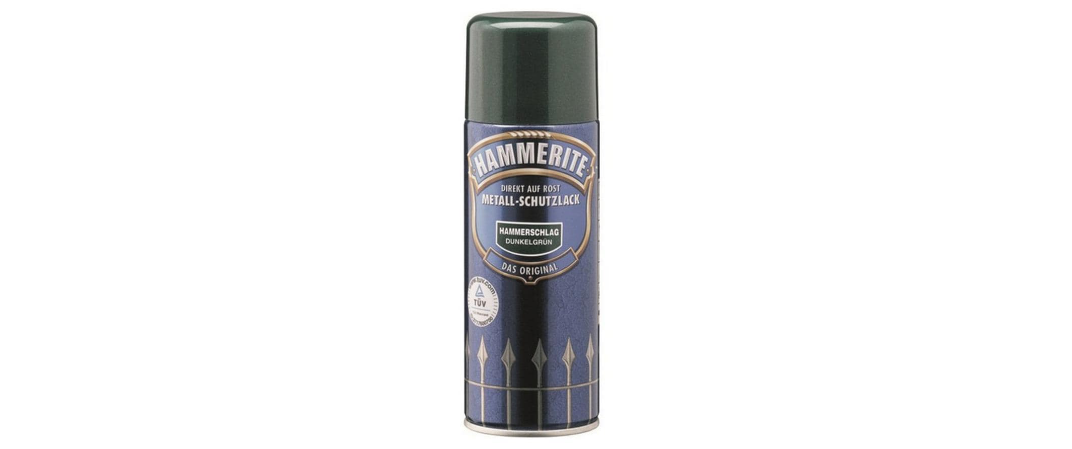 Hammerite Metall-Schutzlack HS dunkelgrün Hammerschlag