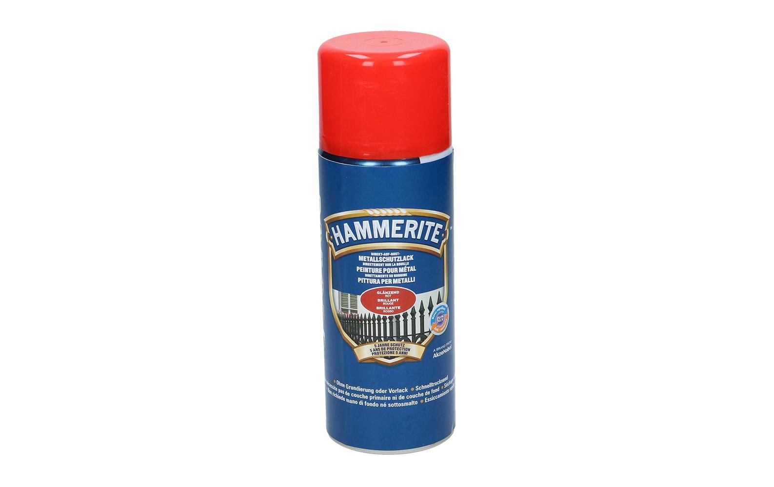 Hammerite Metall-Schutzlack HG rot Hochglanz