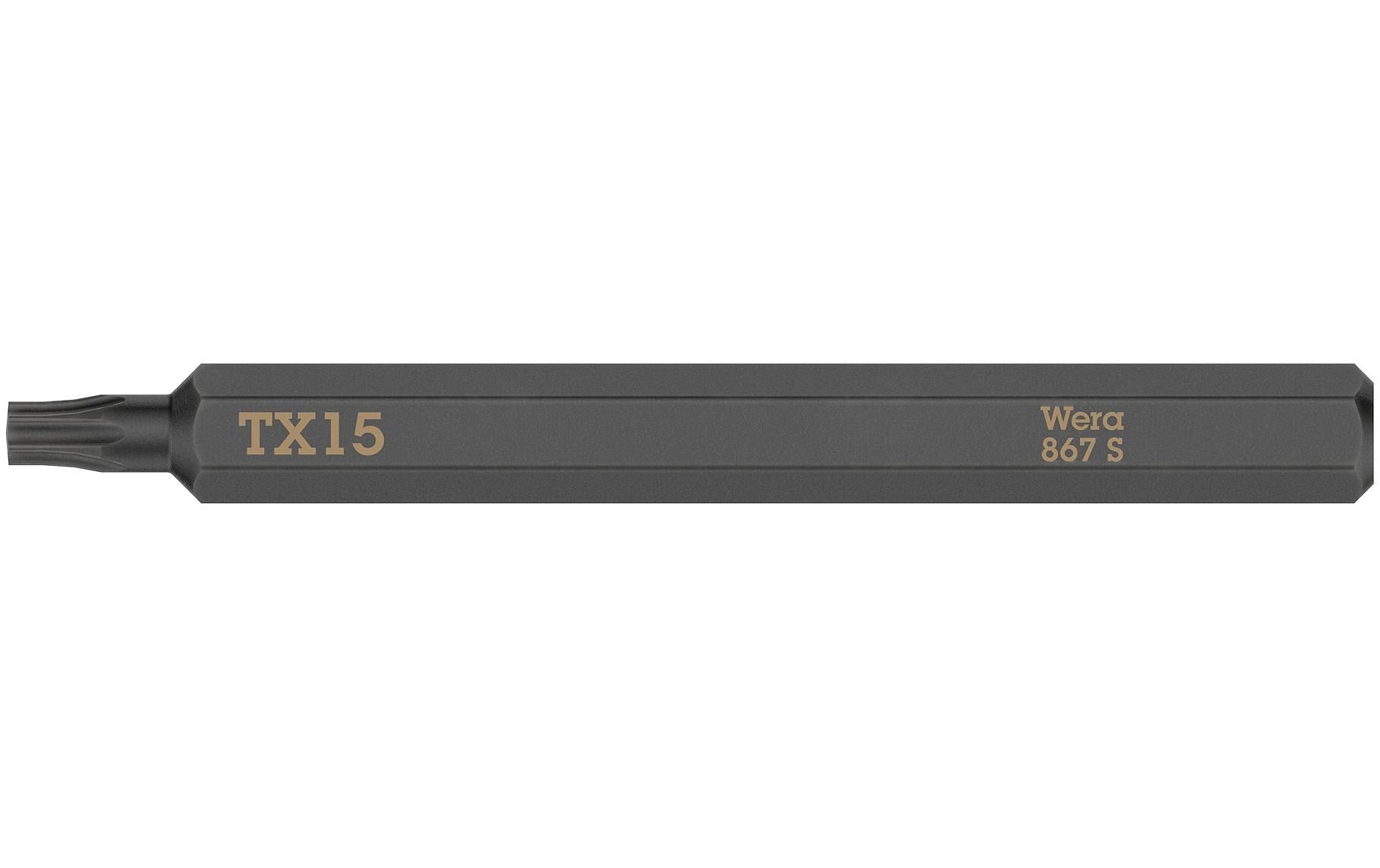 Wera 867 S TORX Bits für Schlagschraubend TORX-Bit für Schlagschrauber