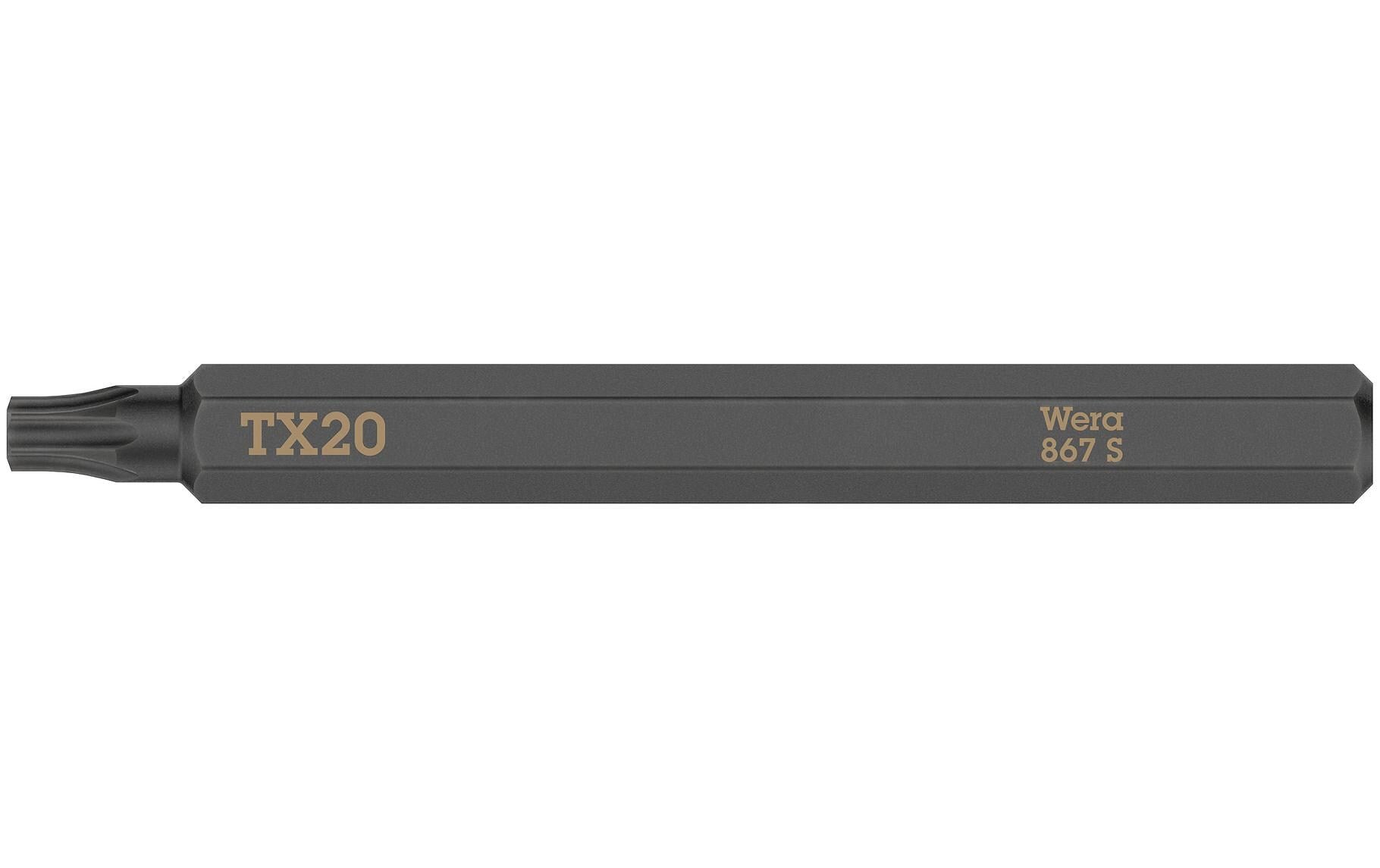Wera 867 S TORX Bits für Schlagschraubend TORX-Bit für Schlagschrauber