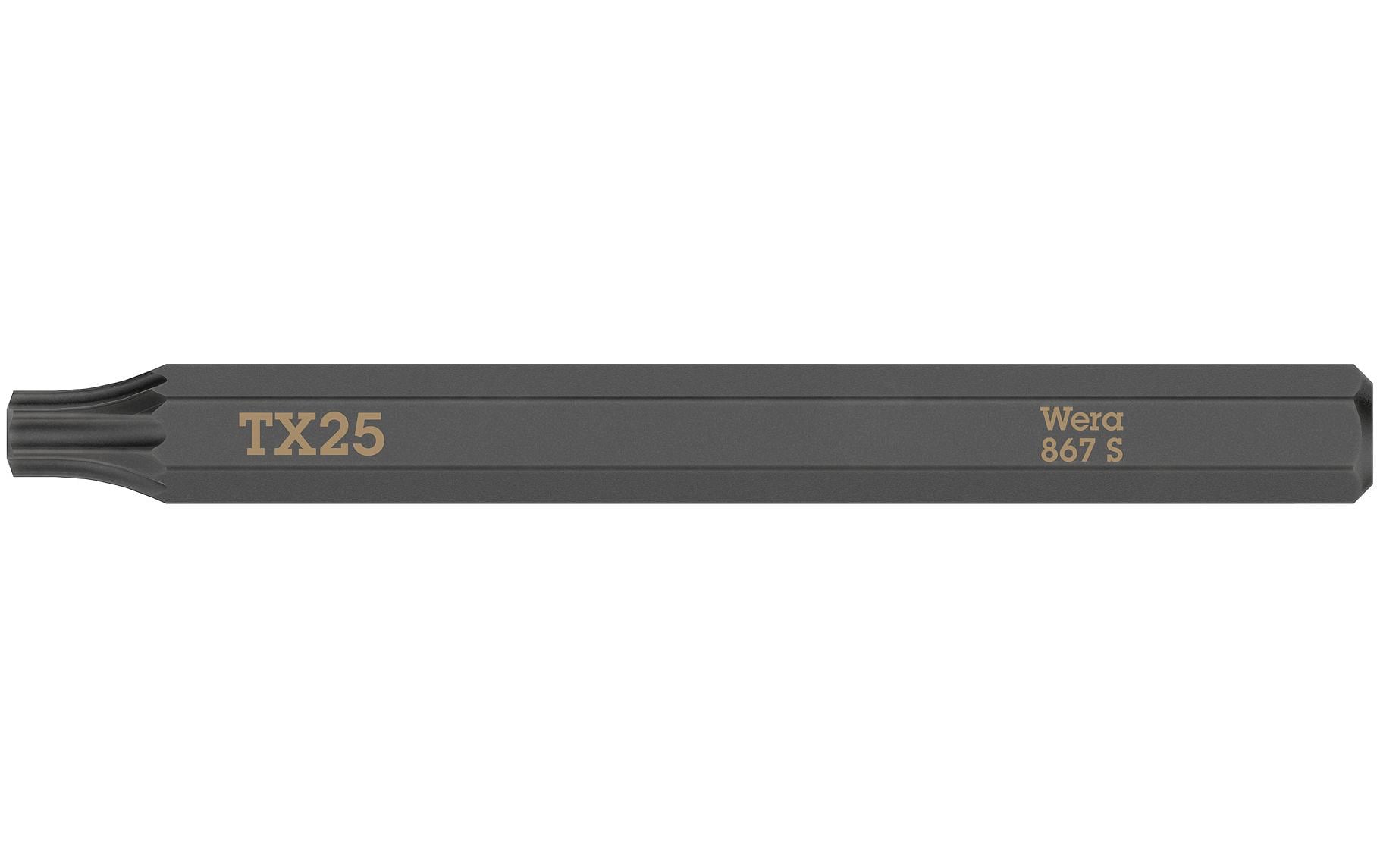 Wera 867 S TORX Bits für Schlagschraubend TORX-Bit für Schlagschrauber