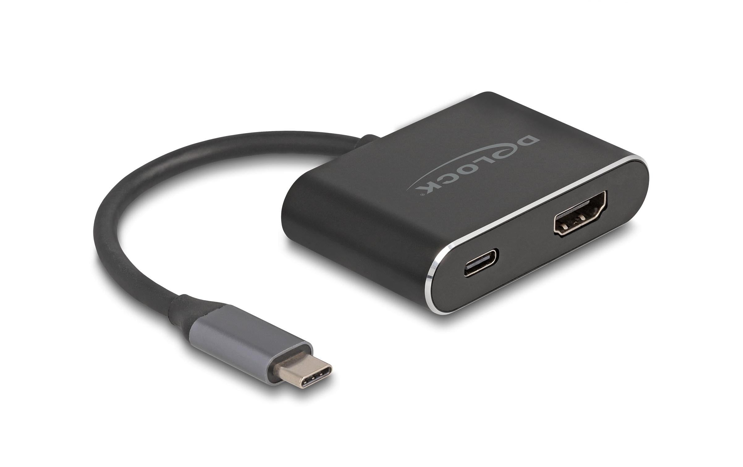 Delock USB Type-C Adapter zu HDMI 8K mit HDR und Power Delivery 100 W