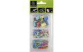 Exacompta Mixbox Aquarel Set 58 Klammern, Pins, Foldback