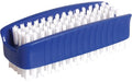 Edi Baur Handwaschbürste blau PP, Besatz Nylon weiss, 9x4x3cm